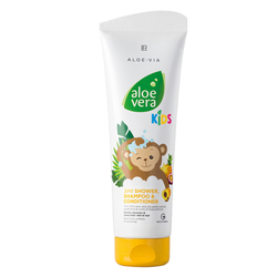 LR Aloe Vera Jungle Friends 3in1 Šampon kondicionér & sprchový gel 250 ml