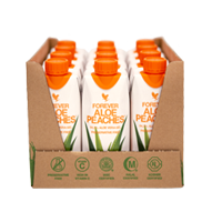 Forever Aloe Peaches™ Mini (12 ks) (broskvová příchuť)